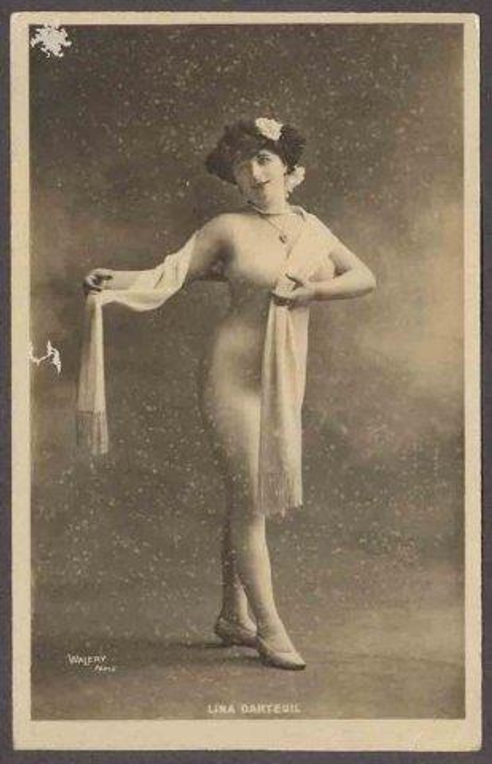 Picture Post Card of Erotica.