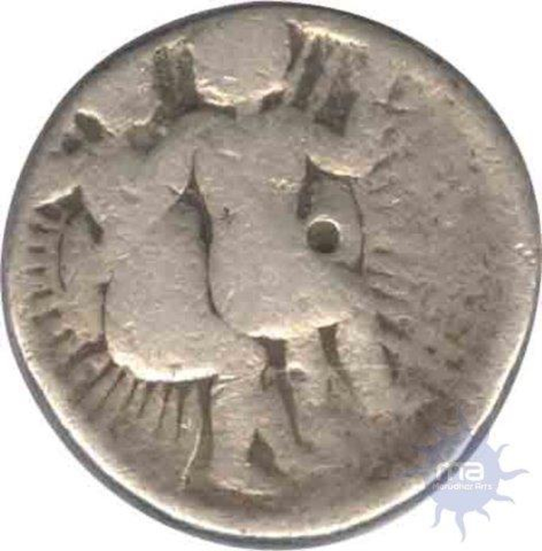 Silver Zodiac Rupee of Ahmadabad Mint of Jahangir.