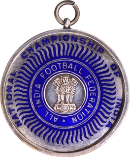 Silver Medal of All India Football Federation of 1955.