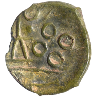 Nickel One Rupee Coin of King George VI of Bombay Mint of 1947.