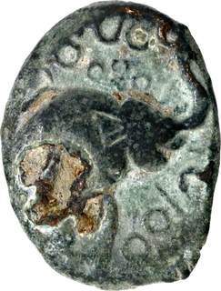 Rare 1909 (9 over 8) Silver One Rupee Coin of Bombay Mint of King Edward VII.