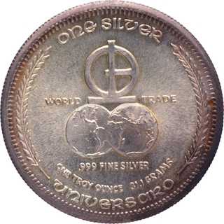 Silver Universaro One Troy Coin of U.S.A.