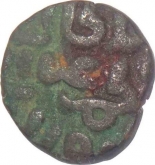 Billon Dugani Coin of Ghiyath ud din Balban of Delhi Sultanate.