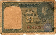 1 Rupee of King George VI of India