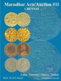 Marudhar Arts Auction catalogue of Coins, Stamps and Note.