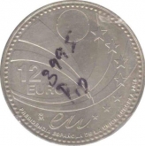 Spain. 2010. 12 Euro. Pure Silver Coin.