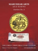 Marudhar Arts Auction catalogue of Coins, Stamps and Note.