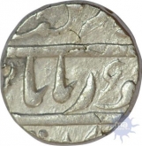 Silver Rupee of Jhalawarof Zalim Singh in the name of victoria.