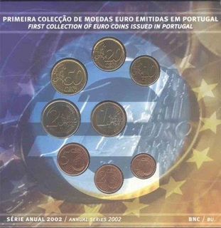 Set of Eight Different Denominations of Portugal. 