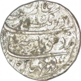 Silver One Rupee Coin of Aurangzeb Alamgir of Surat Mint.