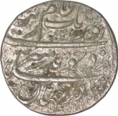 Silver One Rupee Coin of Aurangzeb Alamgir of Surat Mint.