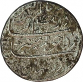 Silver One Rupee Coin of Aurangzeb Alamgir of Surat Mint.