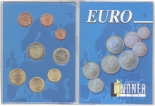 Set of Bi-Metal Coins of One Euro Cent, Two Euro Cent, Five Euro Cent, Ten Euro Cent, One Euro, Two Euro, Twenty Euro Cent, Fifty Euro Cent, of Andorra of the Year of 2011.