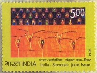 Miniature sheet of India of 1973, Indipex-73.