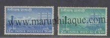 1953, Centenary of Indian Telegraphs Set of 2 MNH.