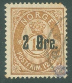 1888, Stamps of Norway, Set of 1 Stamp, Sc.No: 46.