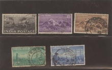 Mint Year Pack of 1953, Complete Year Pack of  ,five Commemorative Stamps , Complete Set for the Advanced Collectors  it is used .