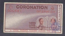 Rocket Despatch fee , 1937, 1 Rupees Issues in 