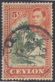 1943-47, Stamps of Ceylon, Set of 1 Stamp, Sc.No: 292.