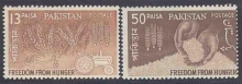 1963, Stamps of Pakistan, Set of 2 Stamps, Sc.No: 176, 177.