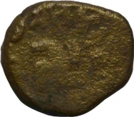 Bronze Coin of Mahasenapati of Sagamana Chutukula of Andhra Region.