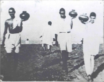 Mahatma Gandhi After funeral photo.