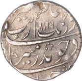 Silver Rupee of Aurangzeb Alamgir of Parenda Mint.