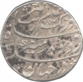 Silver One Rupee Coin of Aurangzeb Alamgir of Surat Mint.