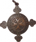 Copper Medal of St John Ambulance Association of London.