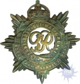 Copper Badge of Royal Army Service Corps Cap of RASC George VI.