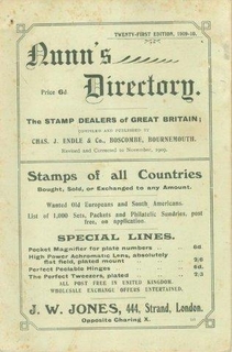 A Book on Dunn's Directory by J.W. Jones