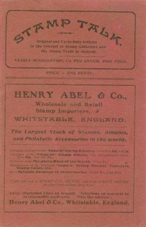 A Book on Stamp Talk by Henry Abel & Co.