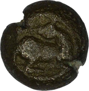 Copper Half Kasu of Raja Ram of Gingee Marathas.