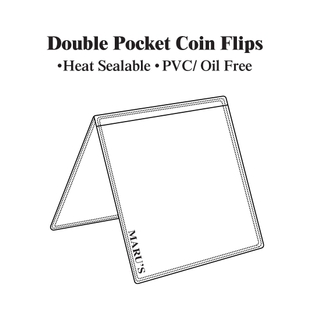 Coin Flip Double Sided to Organize Individual Coin Collections.