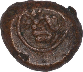 Copper Kasu Coin of Madurai Nayakas.