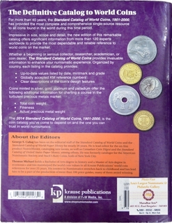 A Book On 2014 Standard Catalog of World Coins,1901-2000 By George S. Cuhaj & Thomas Michael.