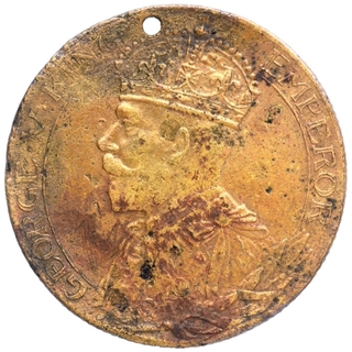 Bronze Medal of Freedom and Honor Medal of King George V of 1919.