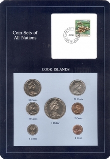 Coin of Set of All Nations of Republic of Cook Islands.