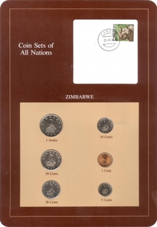 Coin of Set of All Nations of Zimbabwe.