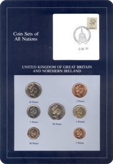 Coin of Set of All Nations of United Kingdom of Great Britain and Northern Ireland.