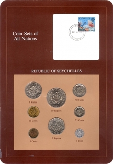 Coin of Set of All Nations of Republic of Seychelles.