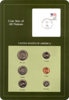 Coin Sets of All Nations of Republic of United States of America.