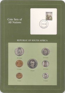 Coin Sets of All Nations Republic of South Africa.