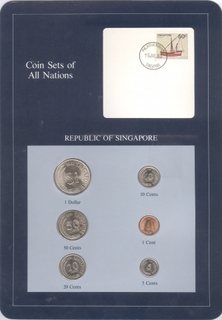 Coin Sets of All Nations Republic of Singapore.