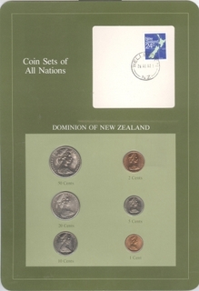 Coin Sets of All Nations Dominion of New Zealand.