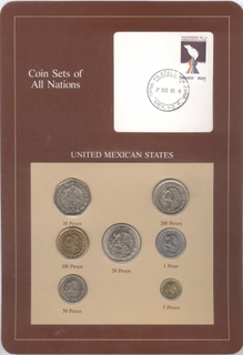 Coin Sets of All Nations of United Mexican States.