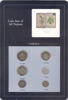 Coin Sets of All Nations of Jamaica.