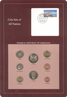 Coin Sets of All Nations Federal Republic of Germany.