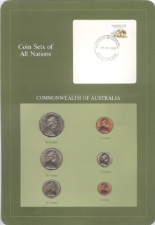 Coin Sets of All Nations Commonwealth of Australia.