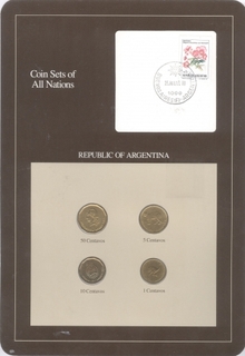 Coin Sets of All Nations Republic of Argentina.